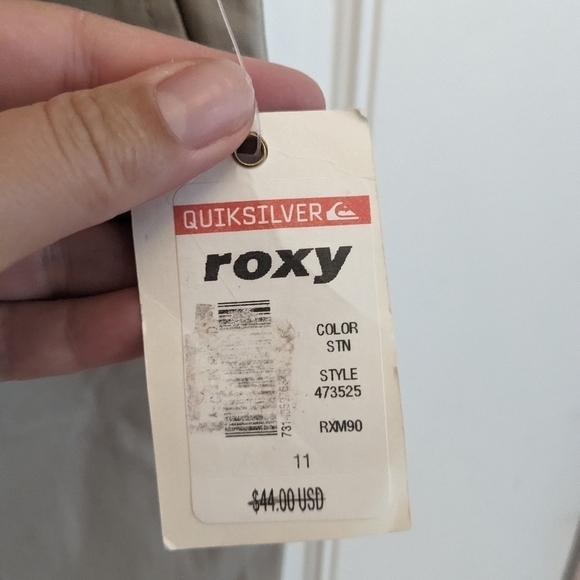 NWT Vintage Y2K Roxy Khaki Pants - Picture 3 of 6